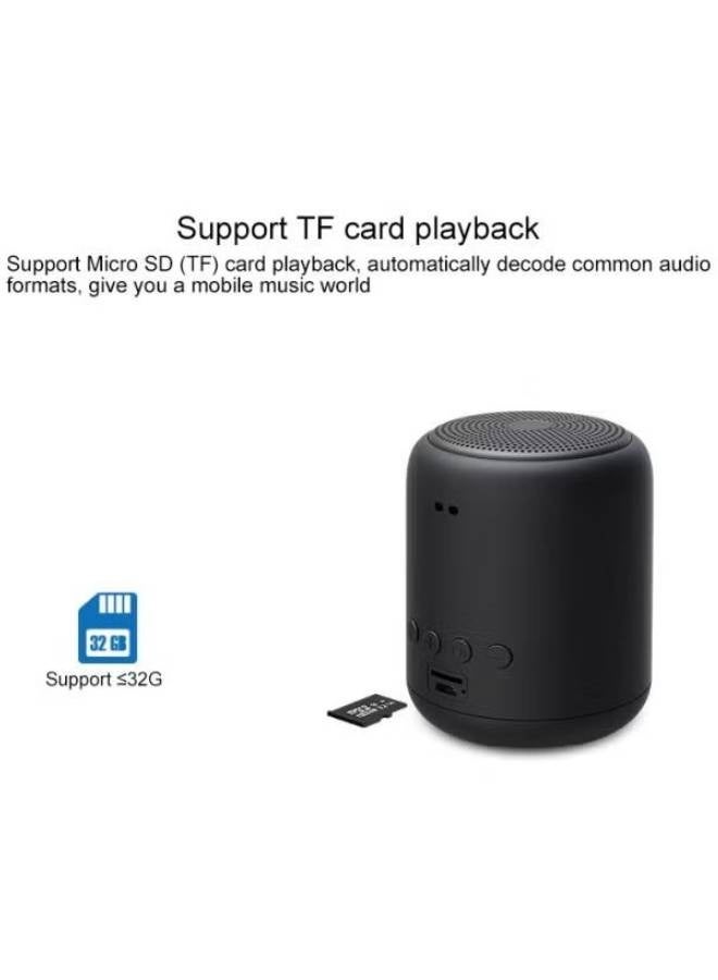 Sanag X6s Portable Bluetooth Speaker with Subwoofer, Mini Desktop Audio Player, Black - Image 2