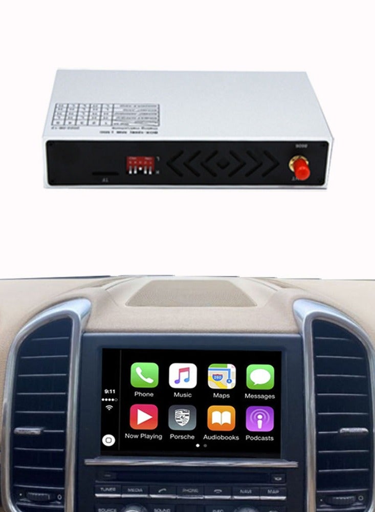 رايموس ترقية الوسائط المتعددة لنظام Raymos Wireless Carplay وواجهة Android Auto لنظام Linux لبورش PCM3.1 - رسم خرائط الهاتف وتشغيل الصوت والفيديو المحلي، ودعم تثبيت نظام AHD الأمامي والخلفي مع كاميرا بانورامية بزاوية 360 درجة - Image 1