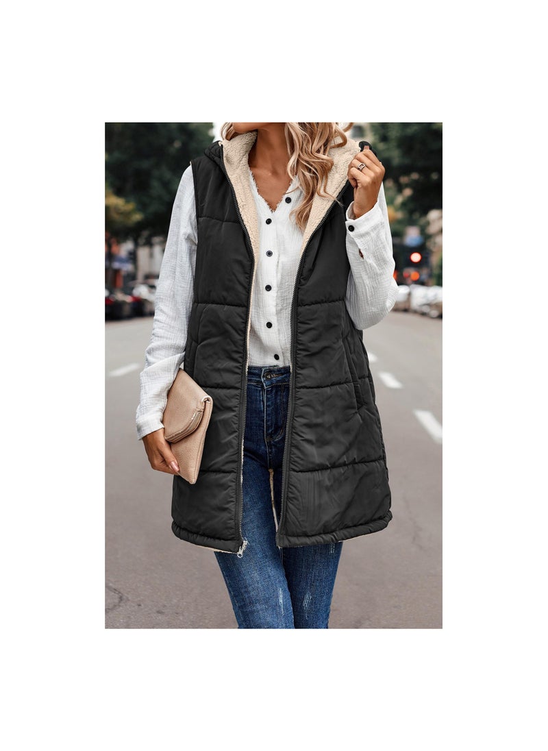 Squality Winter Hooded Double-Sided Jacket Women Black - pzsku/ZB05169199D61E0B414B5Z/45/_/1702978744/8b49504e-32b3-4ae9-b36d-8a877d913851