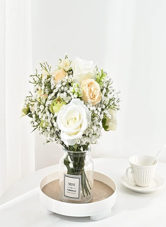 Ryme Set of 3 Artificial Baby Breath Flowers Bunch for Vase & Pot | Realistic Faux Floral Décor for Home, Living Room, Office, Wedding & Party (Vase Not Included) - Image 4