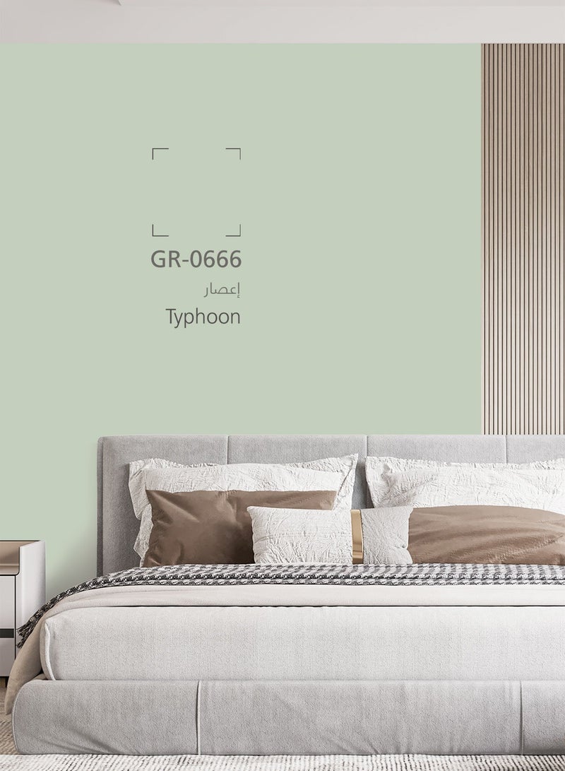 Jazeera Paints Green Interior Walls Paints Matt (color :Typhoon) 3L - Image 2