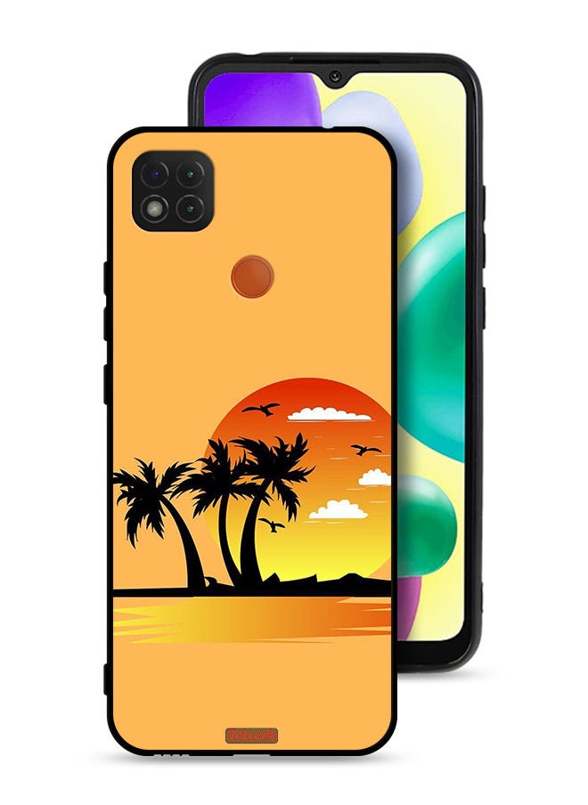 Tolwak Xiaomi Redmi 9C Protective Case Cover Drawing Abstract Design  - Image 1