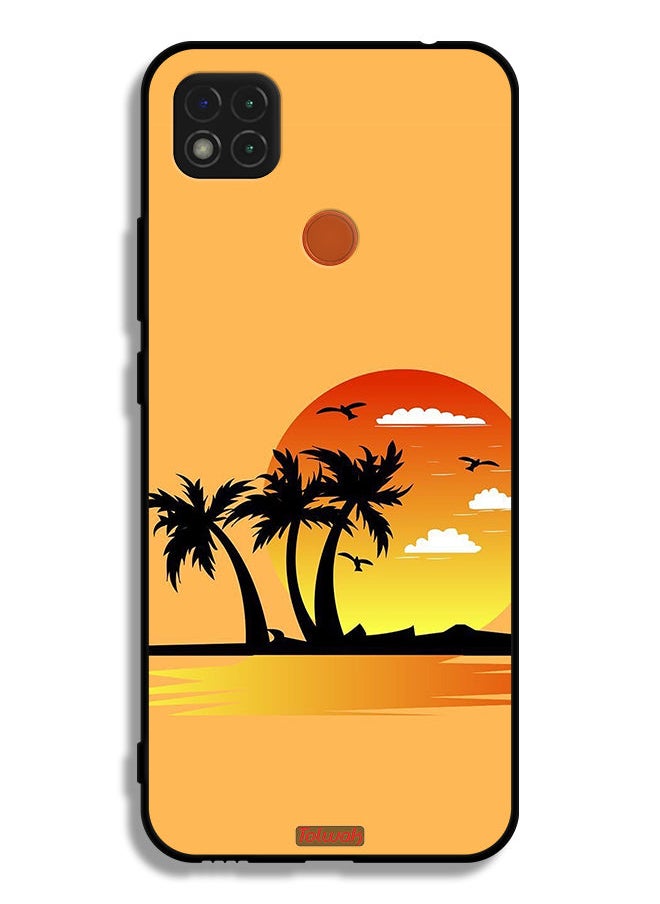 Tolwak Xiaomi Redmi 9C Protective Case Cover Drawing Abstract Design  - Image 2