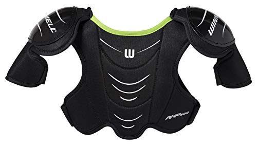 Winnwell Ice Hockey Shoulder Pads AMP500 Series Protective Equipment for Hockey Players Gear for Youth Junior Senior Youth Small - Image 3