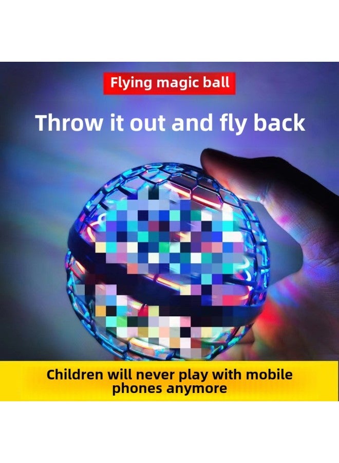 Smart Induction Flying Ball Swing Suspension Ufo Magic Black Technology 6 Girls Children's Toy Boy Floating Ball-Color: Color Box Packaging  - Image 2