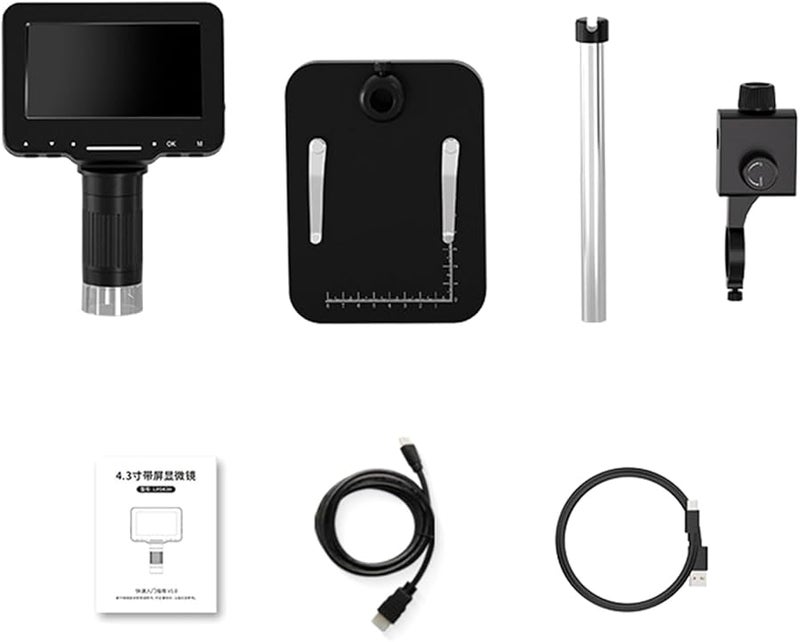 USB Stereo Microscope 720P Video Recorder 1000X Magnification Digital Microscope For Coin Inspection - Image 4