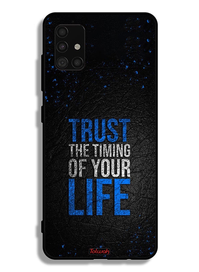 Tolwak Samsung Galaxy A51 5G Protective Case Cover Trust The Timing Of Your Life  - Image 1