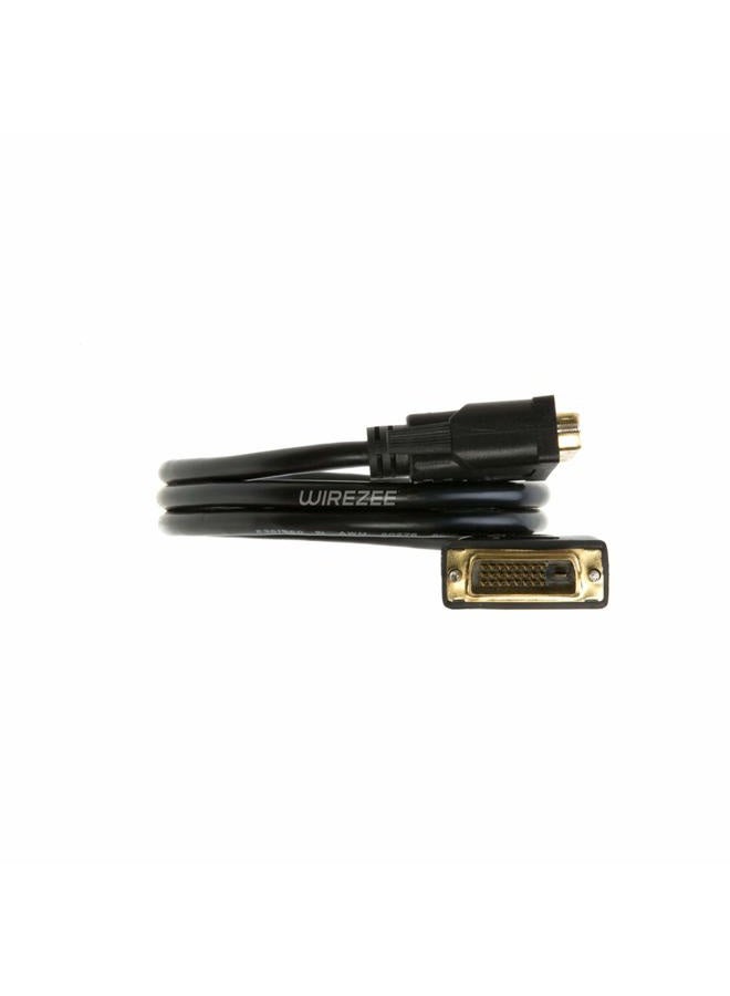 WireZee DVI-D Cable Dual Link DVI to DVI Male Wire 24+1 Pin 3ft 6ft 10ft 15ft 25ft (6FT) - Image 4