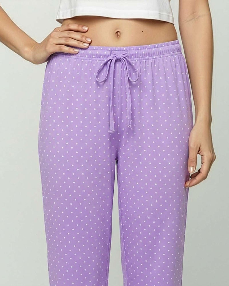 REALESSENTIALS Real Essentials 3 Pack: Womenâ€™s Ultra-Soft Comfy Pajama Lounge Pants Sleepwear (Available in Plus Size) Set 1-M - Image 5