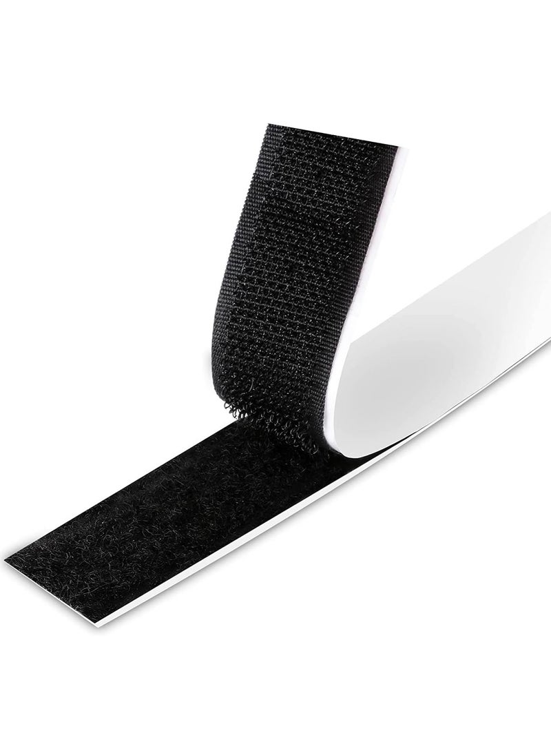 RATSAW - 2 Rolls Self Adhesive Hook and Loop Tape 8M Mounting Adhesive Tape Double Side Sticky Strip for Installation Home Office - Image 1