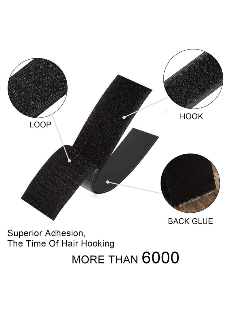 RATSAW - 2 Rolls Self Adhesive Hook and Loop Tape 8M Mounting Adhesive Tape Double Side Sticky Strip for Installation Home Office - Image 1