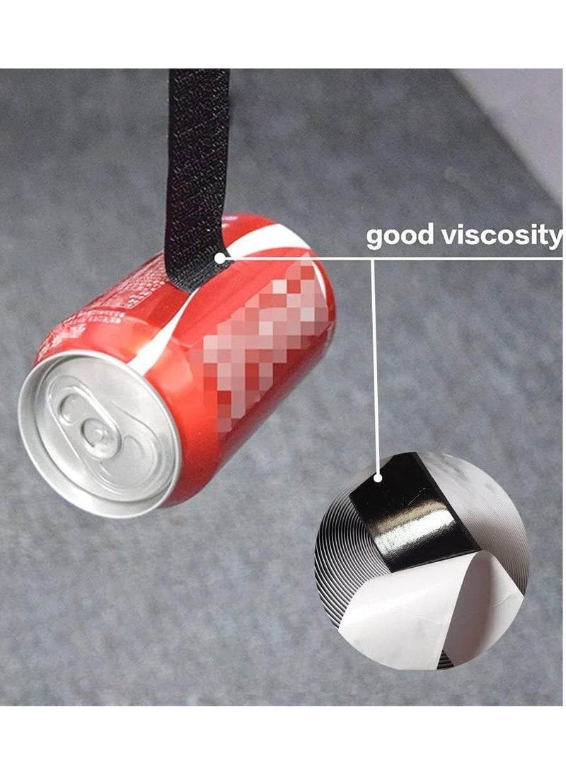 RATSAW - 2 Rolls Self Adhesive Hook and Loop Tape 8M Mounting Adhesive Tape Double Side Sticky Strip for Installation Home Office - Image 1