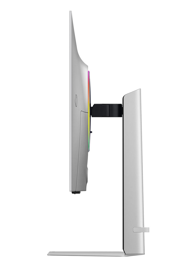 سامسونج شاشة الألعاب المسطحة Odyssey G8 G80SD مقاس 32 بوصة بدقة 3840x2160 I UHD I 240Hz، OLED، وقت استجابة يصل إلى 1 مللي ثانية، HDMI 2.1 وAMD FreeSync Premium - Image 4