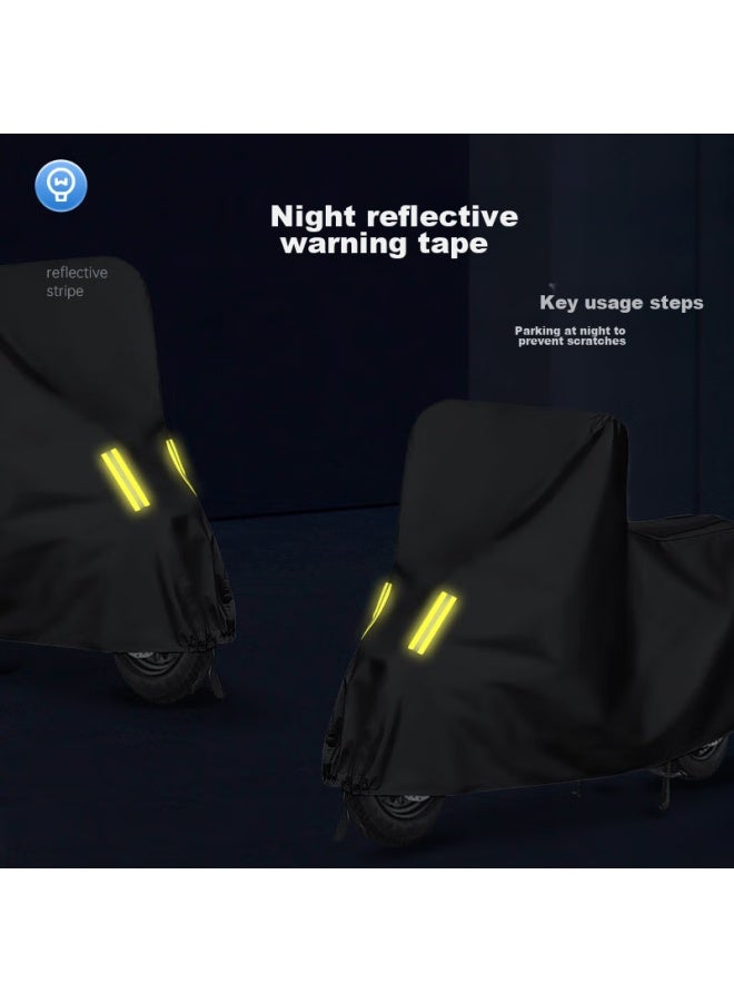 WITGOER Zhiguozhe Electric Vehicle Cover, Motorcycle Sun Protection, Dust-proof, Snow-proof, Windproof, Rainproof Cover, All-in Cover For Taitong, Electric Scooter, Niu, Thickened - Image 3