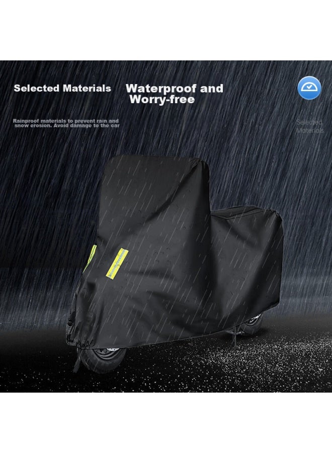 WITGOER Zhiguozhe Electric Vehicle Cover, Motorcycle Sun Protection, Dust-proof, Snow-proof, Windproof, Rainproof Cover, All-in Cover For Taitong, Electric Scooter, Niu, Thickened - Image 2