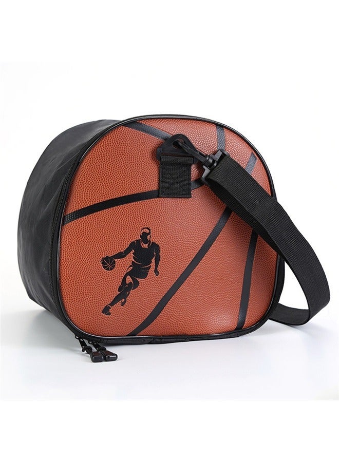 yongsheng Basketball Holder Bag，Single basketball Ball Tote Bag Storage Handbag with Ball Holder Pad, Anti-Scratch Compartment & Handle Strap Fits - Image 1