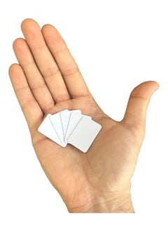 NFC 215 Mini Cards, Blank Programmable NTAG 215 Chip, Multipurpose Business Smart Card, Access Control, Also Compatible with Amiibo and TagMo App and Other (10 Cards)
