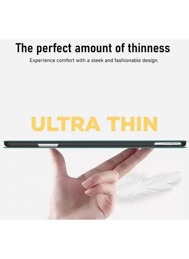 برو إليت - جراب ProElite لجهاز Realme Pad 2 مقاس 11.5 بوصة، جراب قابل للطي على شكل غزال لجهاز Realme Pad 2 اللوحي مقاس 11.5 بوصة، أخضر داكن - Image 1