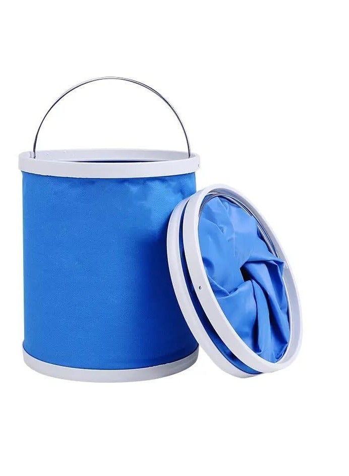 DubaiGallery Bucket Folding Bucket Car Wash Car Bucket Portable Fishing Bucket - Image 2