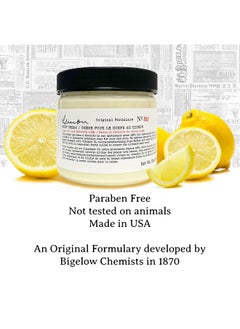 C. O. Bigelow C.O. Bigelow Lemon Body Cream, Moisturizing Body Cream with Shea Butter, Kukui Nut Oil, Lemon Oil and Extracts for Dry Skin, Hands & Body, 8 oz.  - Image 5