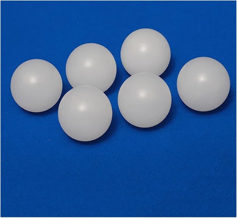 White Solid PP Ball Bead 18mm Smooth Plastic Polypropylene Ball - Image 5
