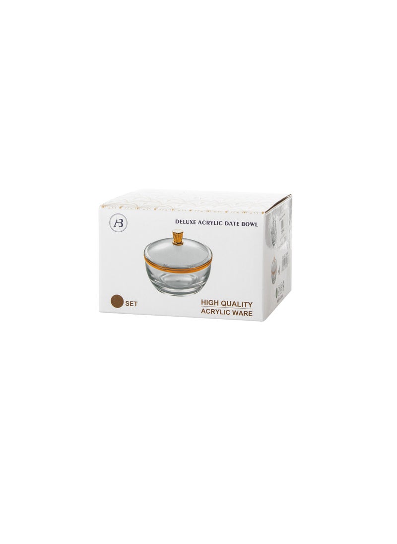 Bin shihoon - Date with a pure acrylic cover and multi-use for dates and nuts - Image 1