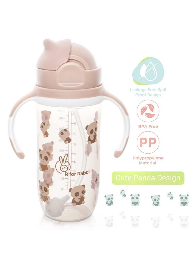 R for Rabbit Premium Bubble Baby Sipper |10 fl oz | Anti Spill Sippy Cup with Soft Silicone Straw BPA Free & Non Toxic for Baby/Kids of 9+ Months - (300 ml Beige) - pzsku/ZB052BE9150524EF2E16EZ/45/_/1738305516/83281506-a232-431a-b29f-c6df4eaa08f7