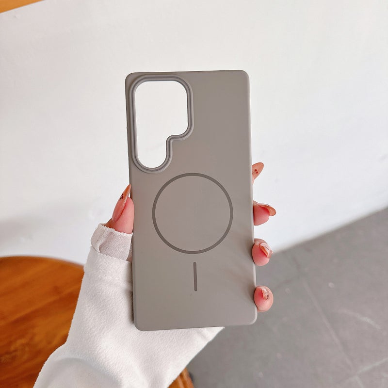 Matte PC Magnetic Phone Case for Samsung S26 Ultra S25 Plus S24 Soft Touch Shockproof Cover - Image 2