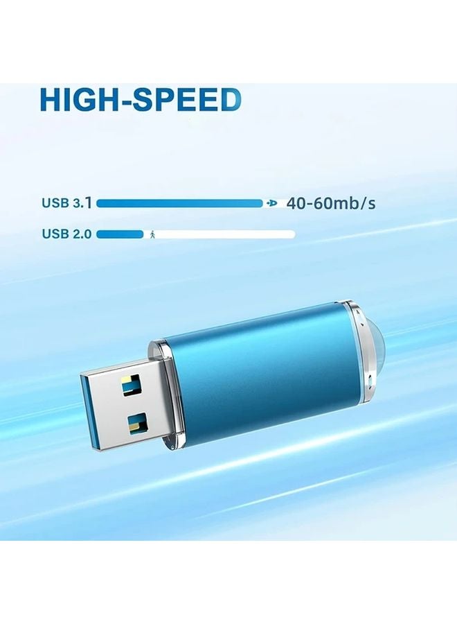 LANSTEN 256GB USB 3 1 Flash Drive Rotate Metal High Speed Memory Stick For Phone Computer - Image 4