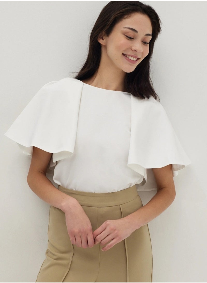 STYCHED - Bogota White Top - Image 1