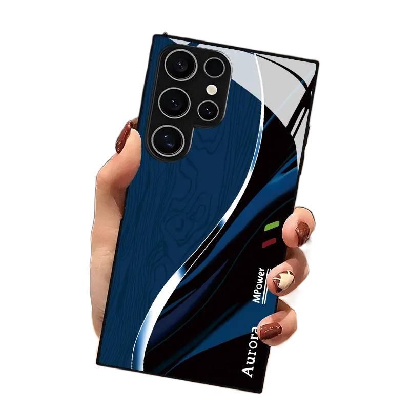 Protective Case | Gradient Design | Splicing Style | Cover for Samsung Galaxy A15 - Image 1