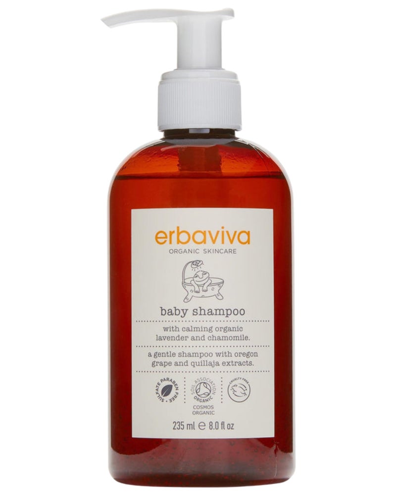 erbaviva Baby Shampoo, 8 Fl Oz - Image 1