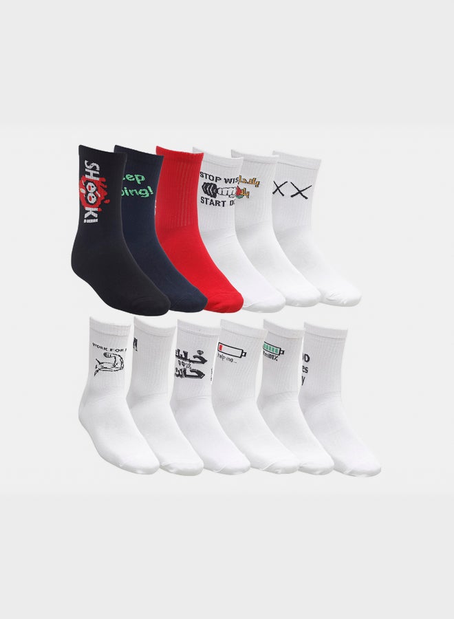 Kheyoot PRO GYM Pack  Set Of 12 Socks - Image 2