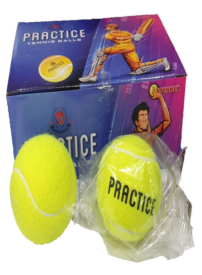 TENNEX Practice Tennis Ball Extra Light (6 pcs Box) - Image 2