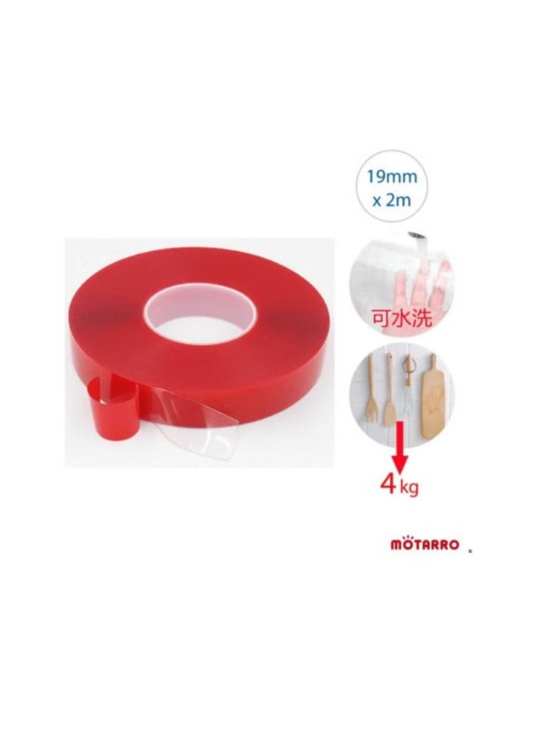 MOTARRO Double-Sided Nano Adhesive Tape 19mmx2m  - Image 2
