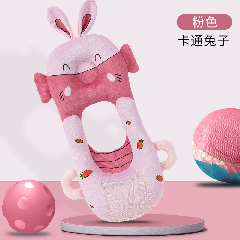 Creative Baby Feeding Pillow Head Multifunctional Feeding Artifact Newborn Anti-Spitting Pillow Baby Anti-Deviation Headrest - Image 1