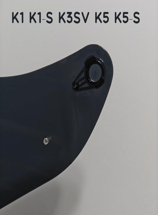 TAOHOM K1 Replacement Helmet shield,Motorcycle Helmet Visor Compatible with AGV K1 K3 SV K5 K5‑S (Deep Smoke) - Image 5