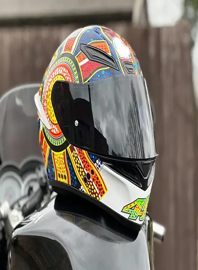 TAOHOM K1 Replacement Helmet shield,Motorcycle Helmet Visor Compatible with AGV K1 K3 SV K5 K5‑S (Deep Smoke) - Image 2