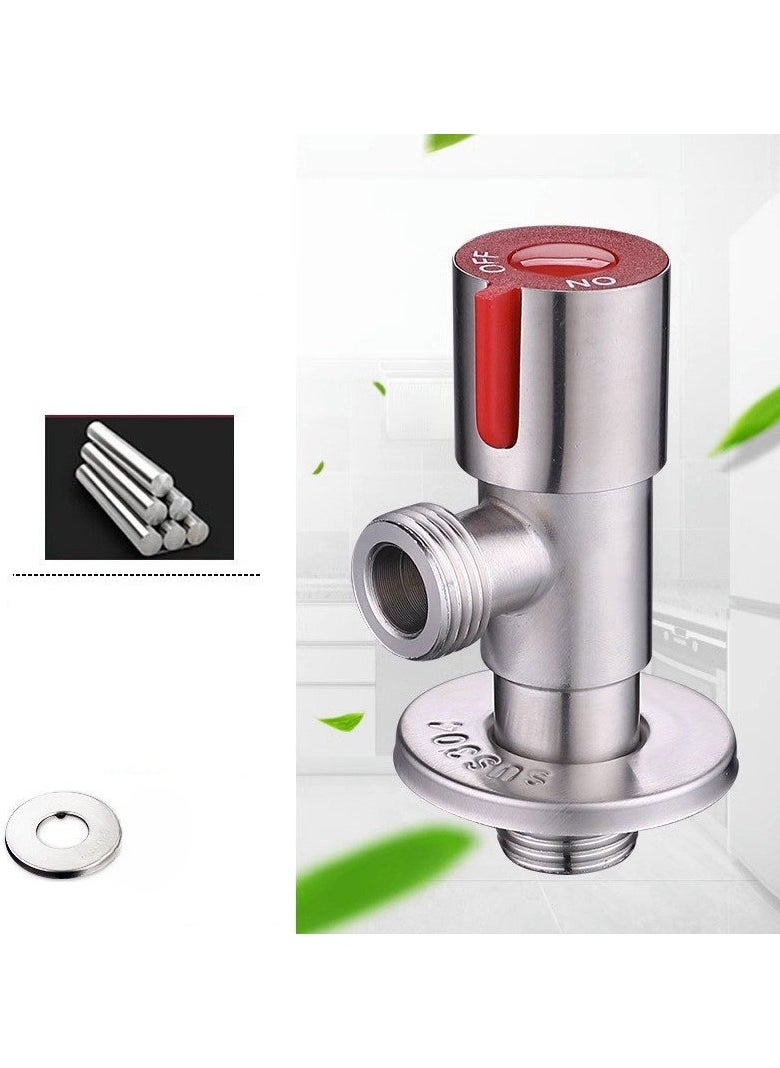 EBMINI - Household One In Two Out Three Way Four Point Valve Stop Water Valve Triangle Valve - Image 1