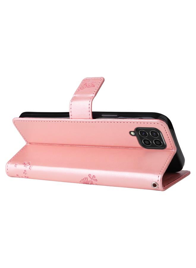 اس-توب جراب لهاتف Samsung Galaxy M62 / F62، جراب هاتف جلدي قلاب بنقشة شجرة وقط - Image 5