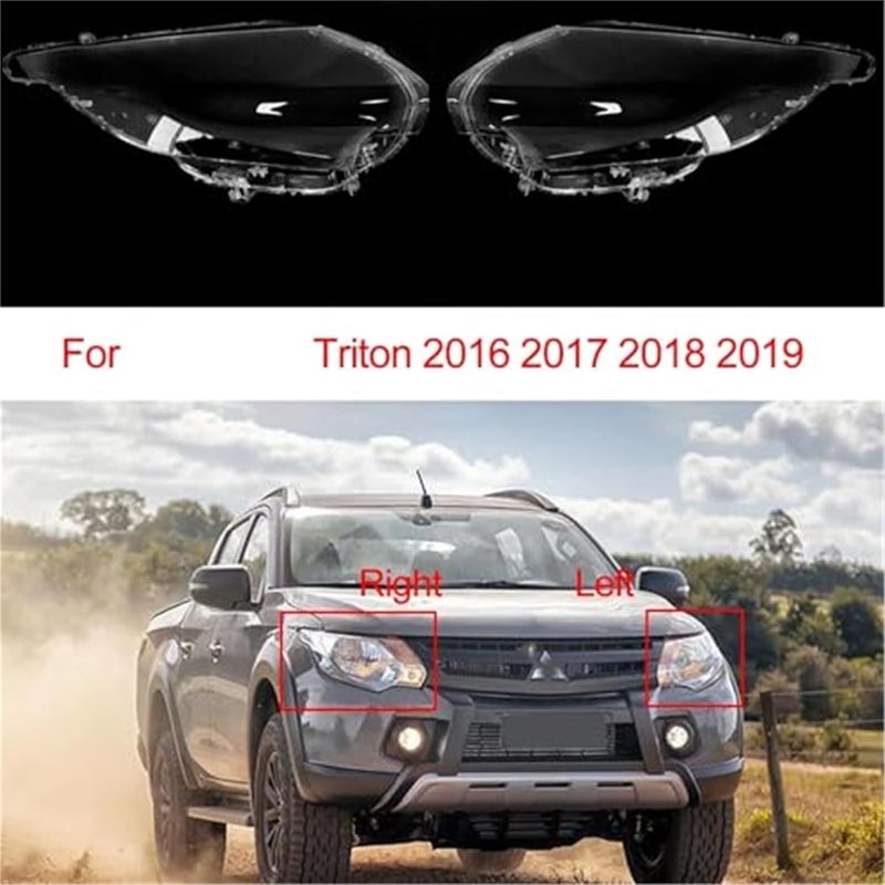 Wivplex Headlight Cover for Mitsubishi Triton 2015-2019 - Image 3