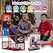 M SANMERSEN Kids Basketball Hoop Arcade Game Set with 4 Balls Electronic Scoreboard and LED Light Indoor and Outdoor Play BirthdayHalloween for 38 Year Old Boy and Girl - Image 4
