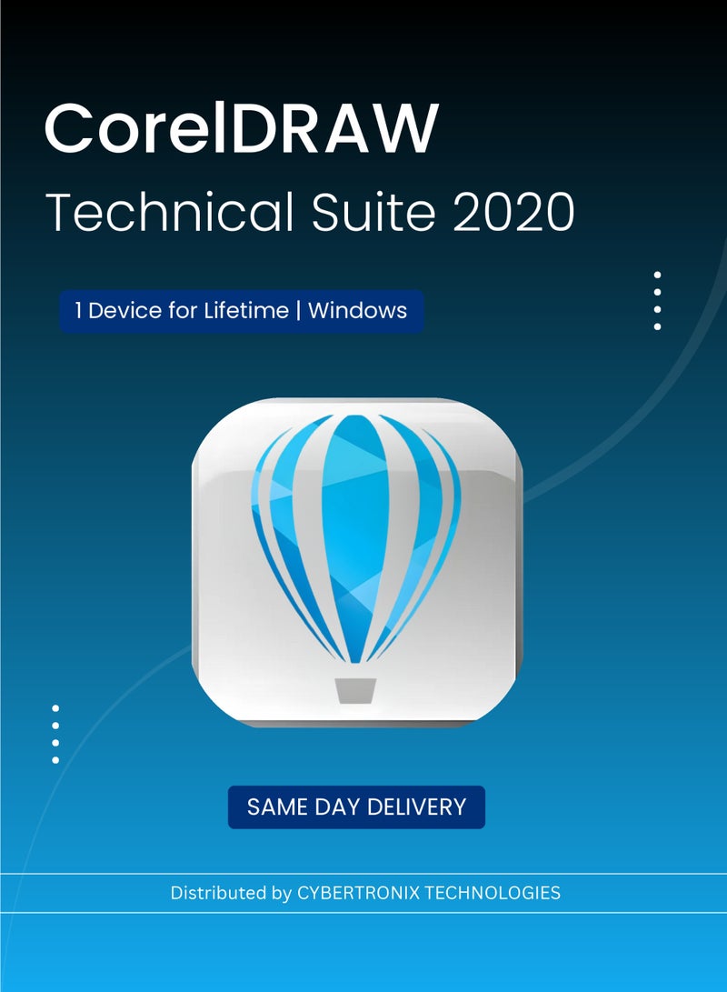 CorelDRAW CorelDRAW Technical Suite 2020 | 1 Device for Lifetime | Windows | Digital License | Same Day Delivery