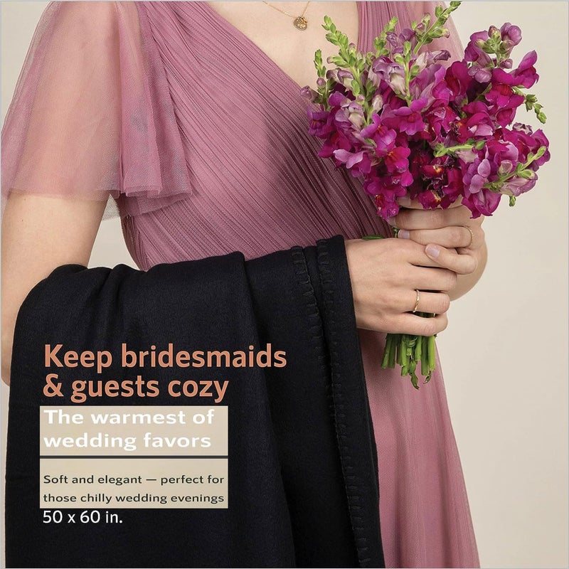 Trailmaker 50x60 Throw Blankets, Ultra Soft Hypoallergenic Fleece Fall Throw Blanket for Livingroom, Couch, Chair, Bed, Black - Image 5