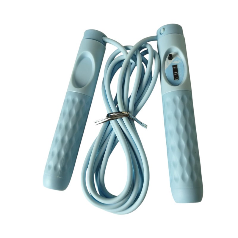 M D Stay Fit MD Stay Fit Jump Rope with Counter Comfortable Handles for Fitness and Cardio Training - Image 1