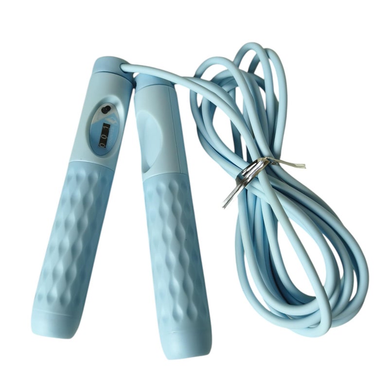 M D Stay Fit MD Stay Fit Jump Rope with Counter Comfortable Handles for Fitness and Cardio Training - Image 4