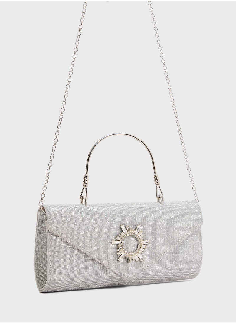 Ella Limited Edition Ladies Sparkly Clutch Bag  - Image 3
