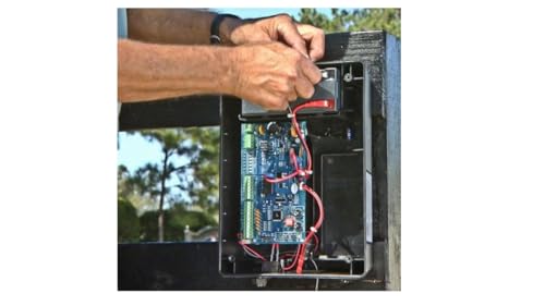 Mighty Mule 12-Volt Battery for Mighty Mule Automatic Gate Openers (FM150) , Black - Image 4