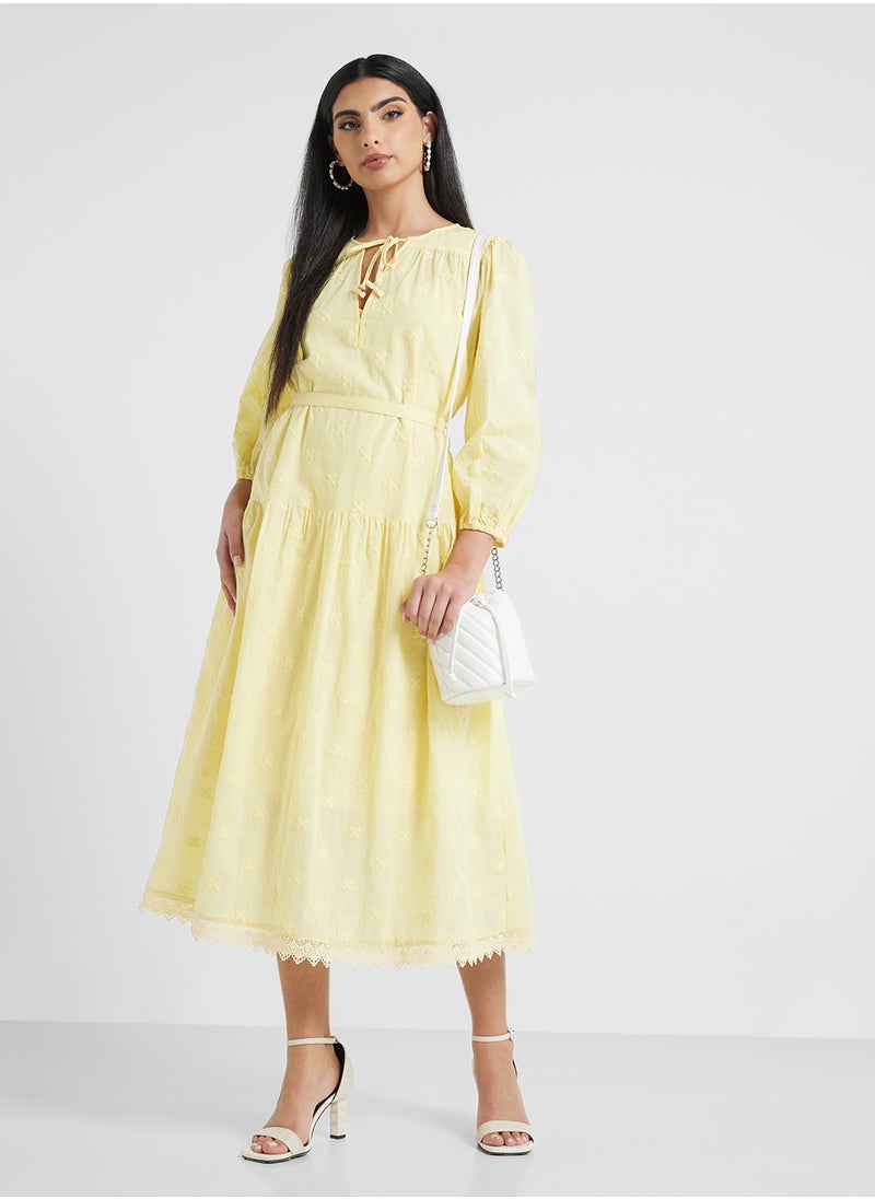 Jovonna London - Colombe Dress-Yellow - Image 1