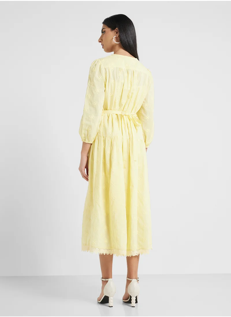 جوفونا لندن Colombe Dress-Yellow